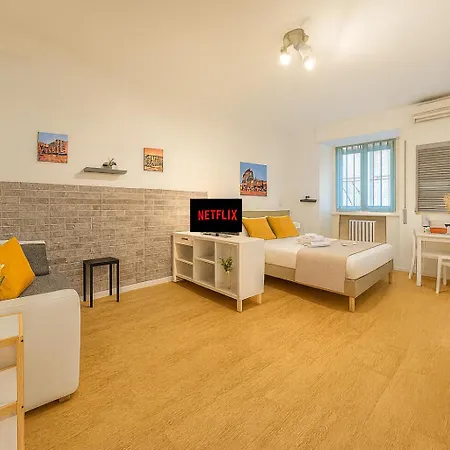Design Loft San Giovanni Metro A Ponte Lungo Treno Per Fiumicino Apartament Rzym